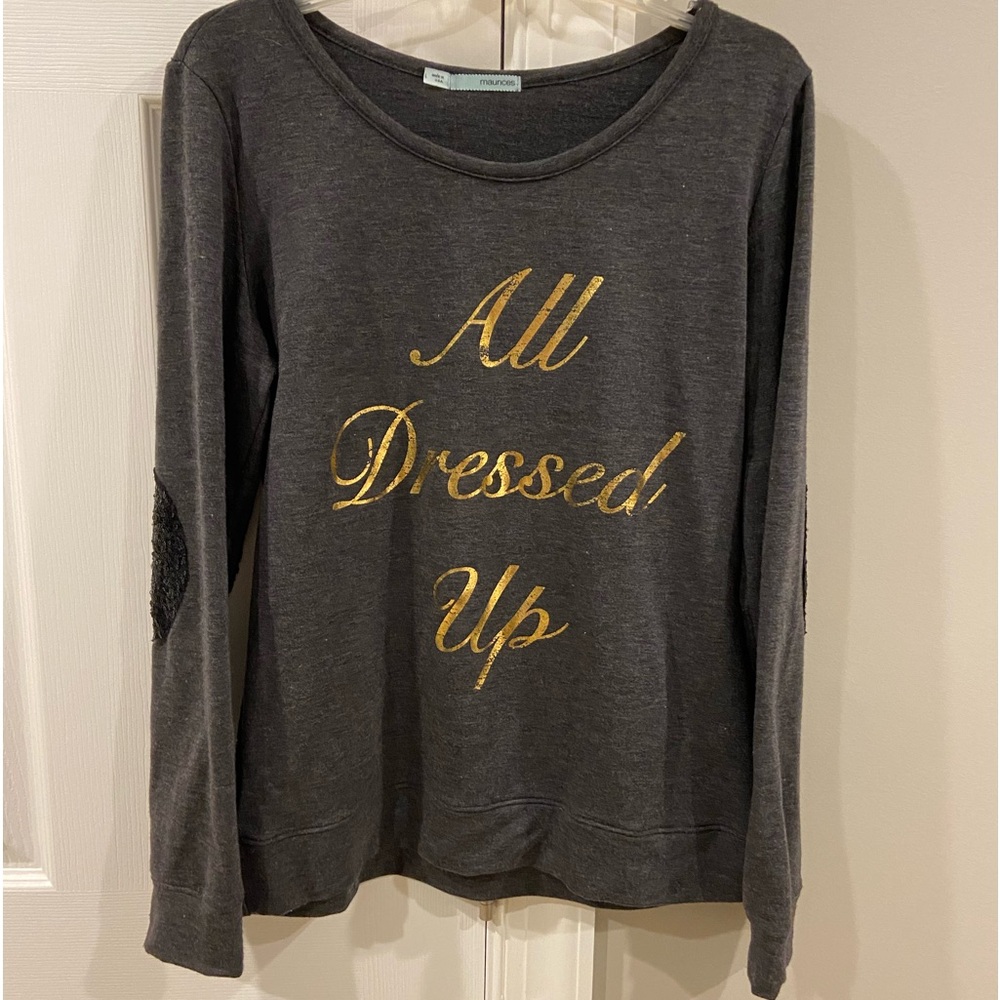 Maurice’s sweatshirt